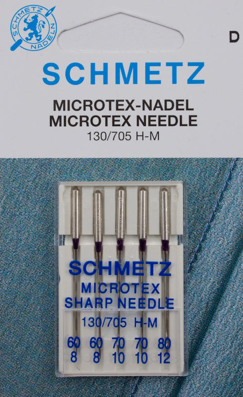 5c4fb01ccc5987fa352ed2bf910c45d858a2369a51a95 Schmetz Microtex-Nadeln 5er Pack