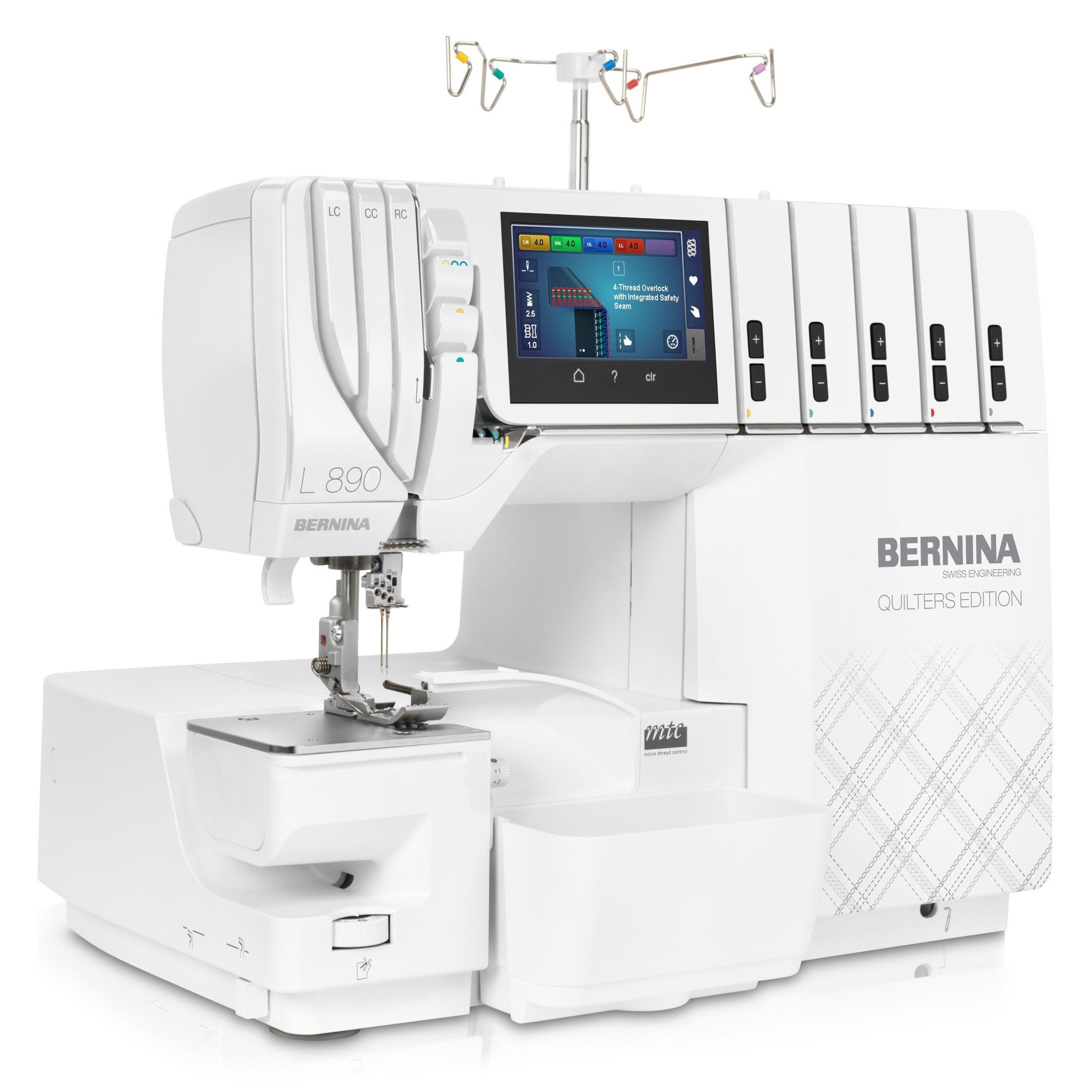 Bernina L 890 Quilters Edition Overlock / Coverstitch-Combo