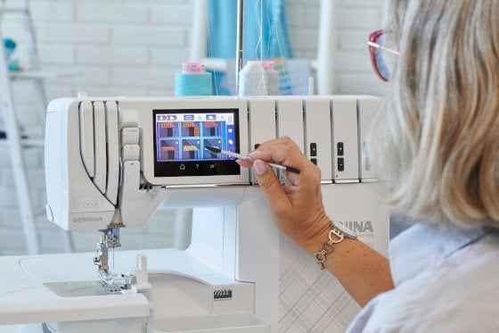 BERNINA Farbiger Touchscreen