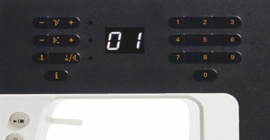 Pfaff Passport 2.0 - Display