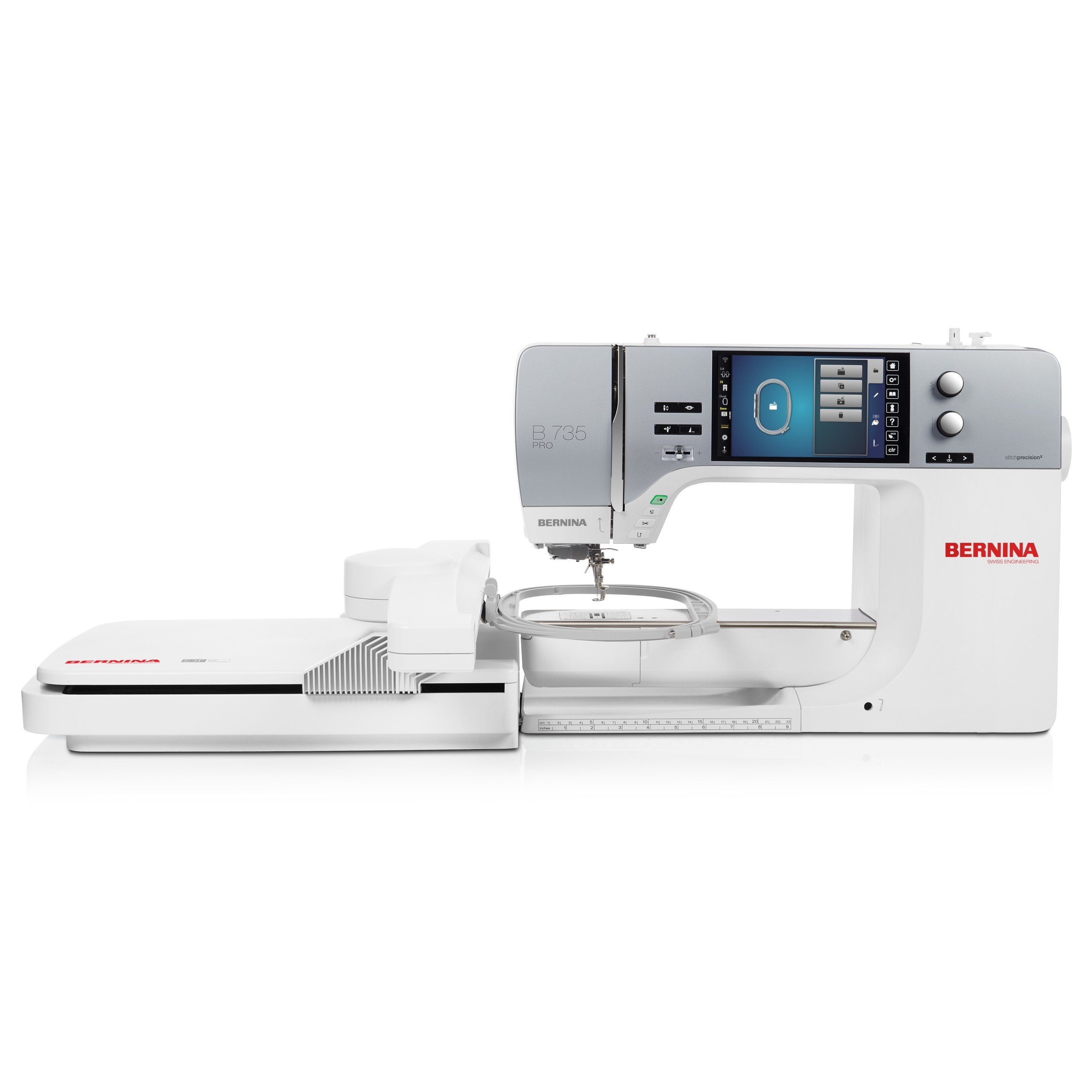 Bernina 735 PRO Näh- und Stickmaschine (5,5 mm) mit Stickmodul