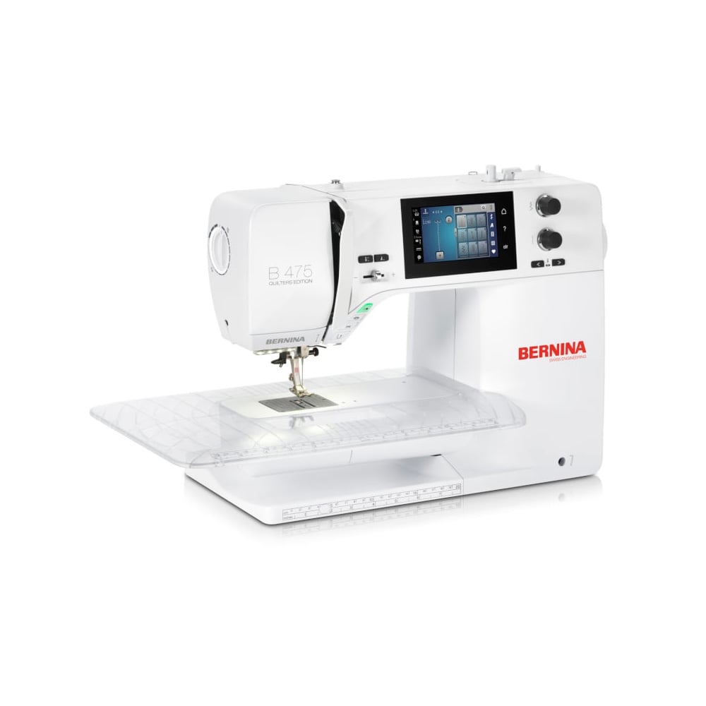 Bernina 475 QE Näh-und Quiltmaschine mit Vollschaftfüßchen