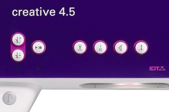 Pfaff creative 4.5 Funktionstasten