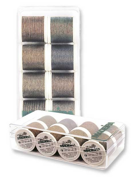 65f8790b49d1f4d53ed698a9a041e6a558a2367ecb970 Madeira Stickbox Metallic Soft - 8 Rollen à 200 m