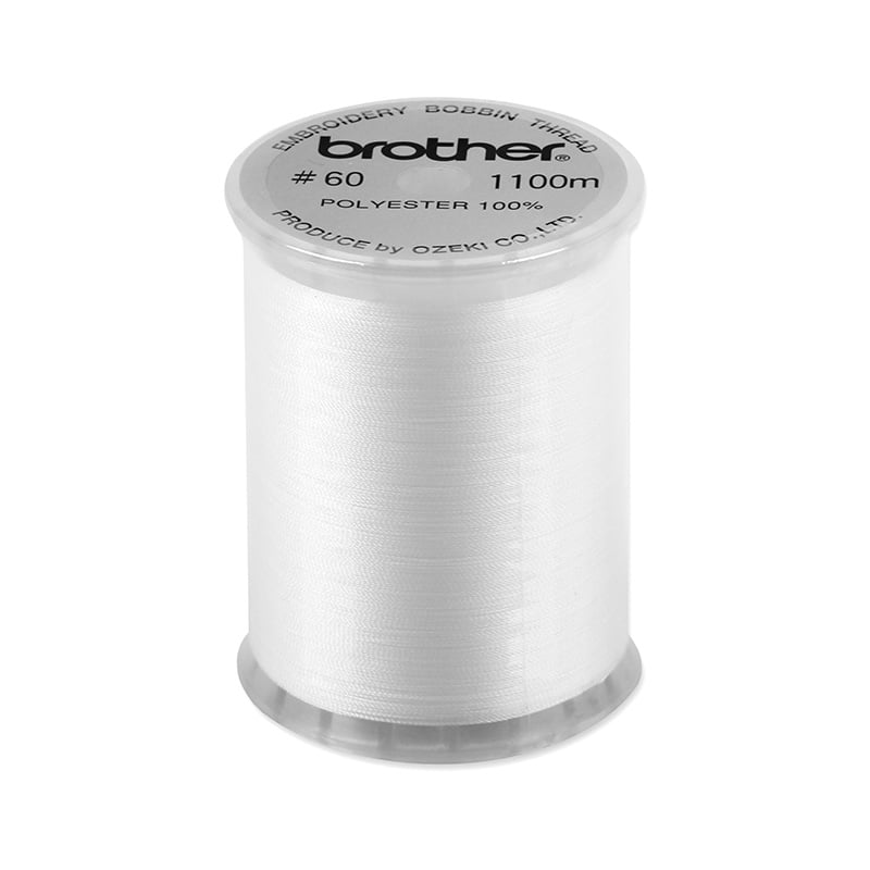 Brother Spulengarn Embroidery Bobbin thread (1100 m/ weiß)