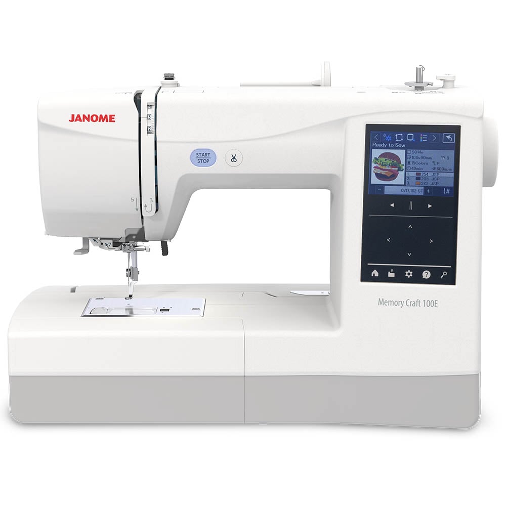 Janome MC100E Stickmaschine Janome MC100E Stickmaschine