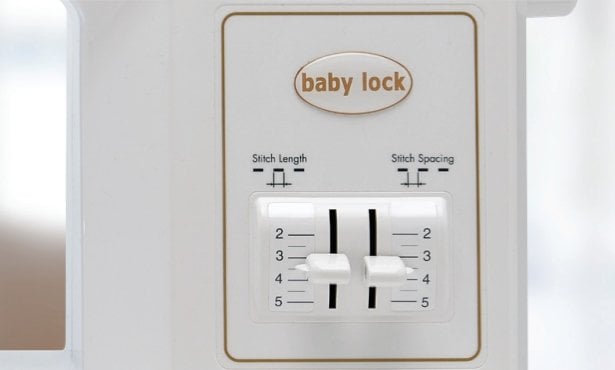 Stichlängenkontrolle Baby Lock Sashiko