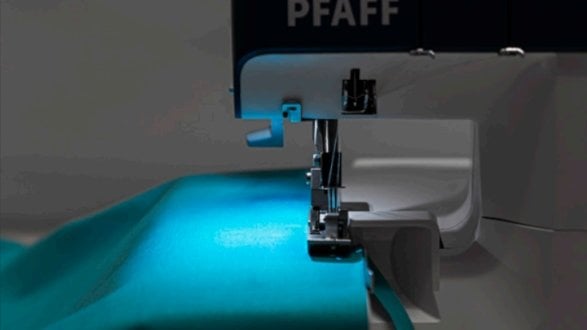 LED-Beleuchtung der Nähfläche