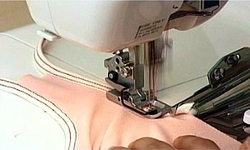 Rundungen einfassen mit Bandeinfasser