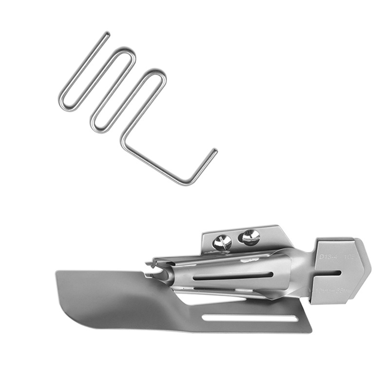 Baby Lock Doppelfaltschrägbinder mit Führungsrechen (36 mm / 10 mm)