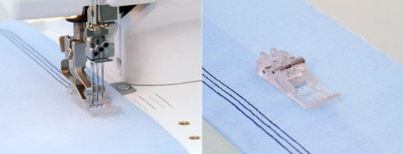 Baby Lock Klarsichtfuß