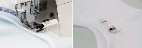 Baby Lock Klarsichtfuß