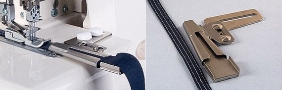 Gürtelschlaufenfalter 3/4 Zoll Coverlock / Coverstich