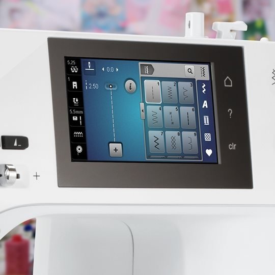 BERNINA 435 Bildschirm