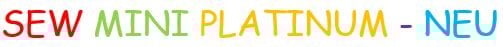 Janome Sew Mini Platinum Logo