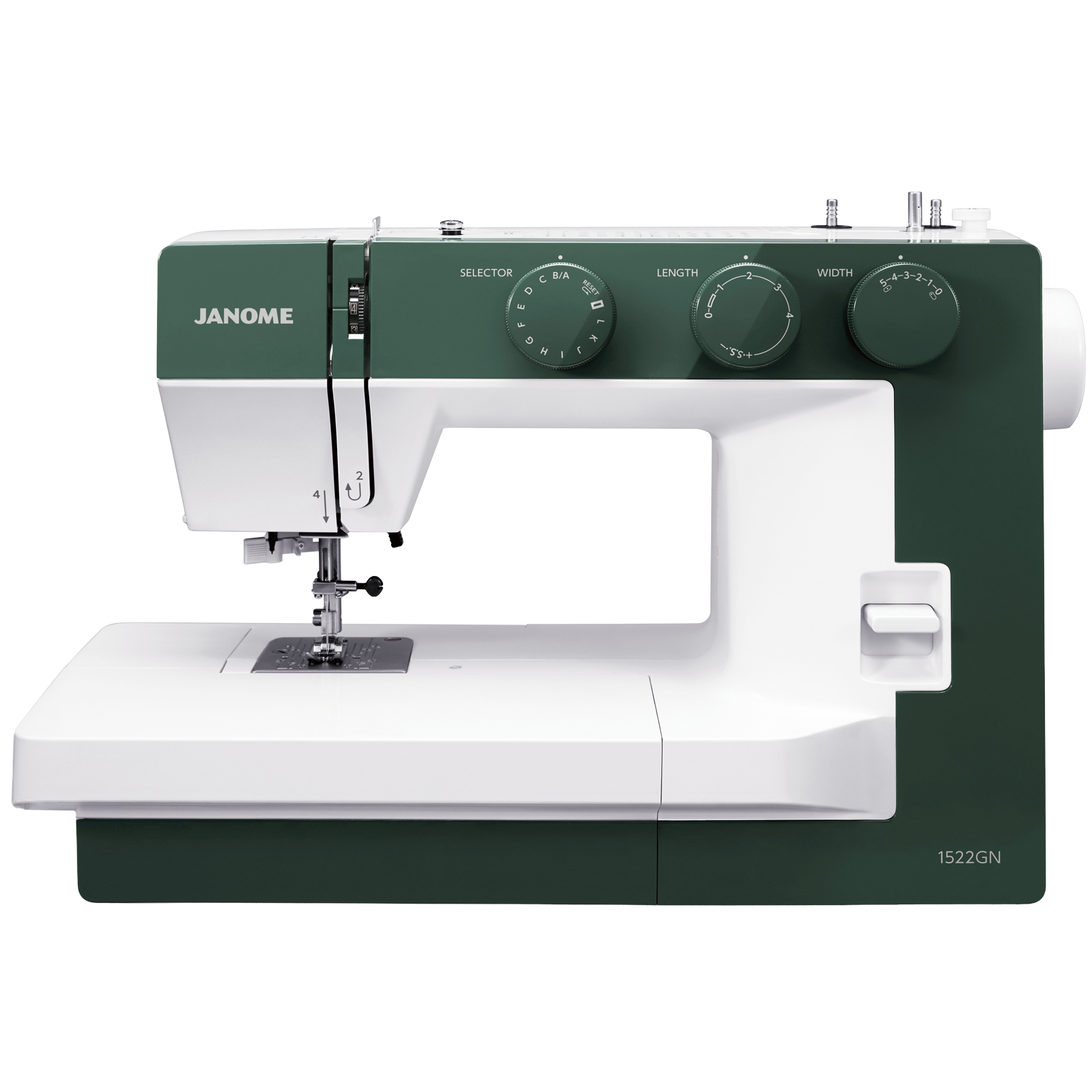 Janome 1522GN Mechanische Nähmaschine - Limited Edition Grün