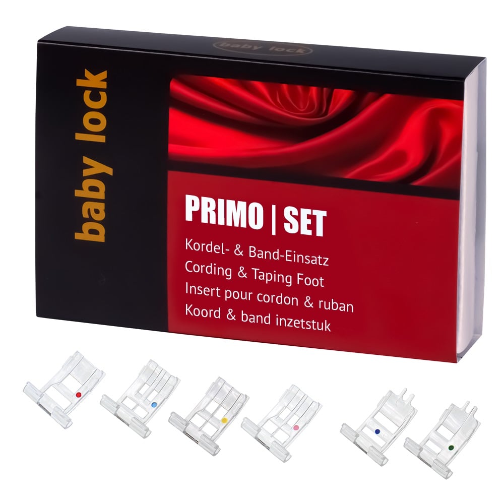 Baby Lock Band- und Kordel-Einsatz Set für Primo Baby Lock Band- und Kordel-Einsatz Set für Primo