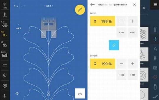 BERNINA 990 Jumbo-Stich