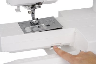 Janome Skyline S6 Stichplatten-Schnellwechsel