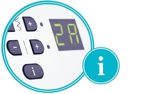 Info Display smarter by PFAFF 260c