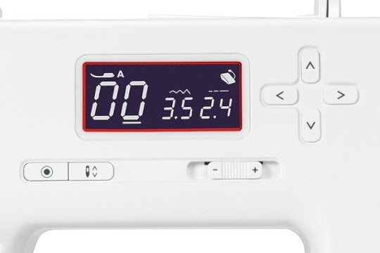 Bernette 37 LCD-Display
