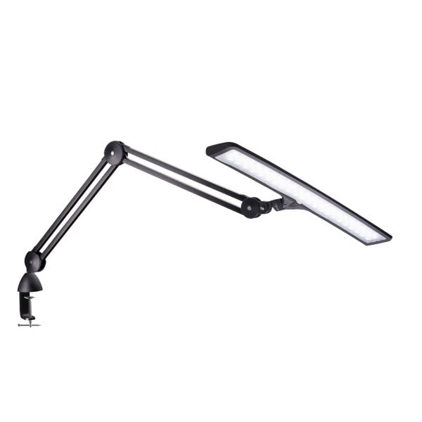 Daylight Lumi LED Arbeitsplatzleuchte (schwarz/ Klemm/ dimmbar)