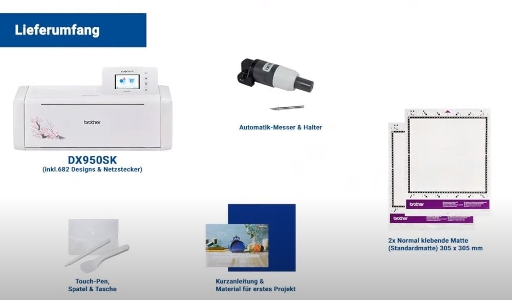 Zubehör im Lieferumfang