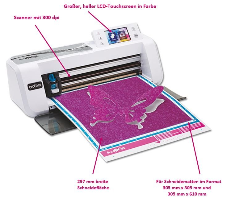 Brother ScanNCut CM750 Schneideplotter