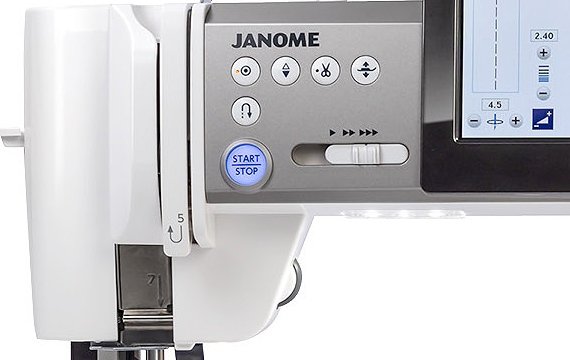 Janome M8 Funktionstasten