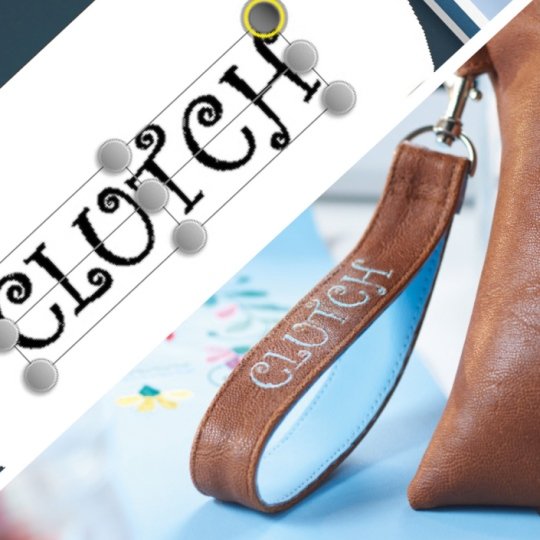 Punktgenaue Stickmuster-Platzierung