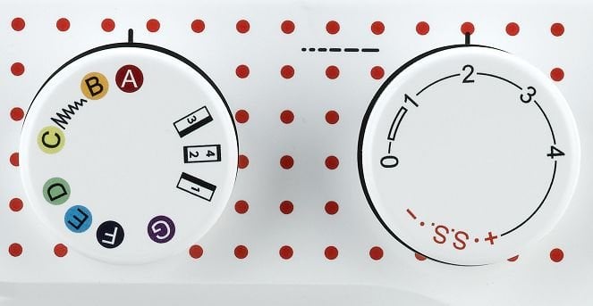 Funktionsräder Janome Sew Mini