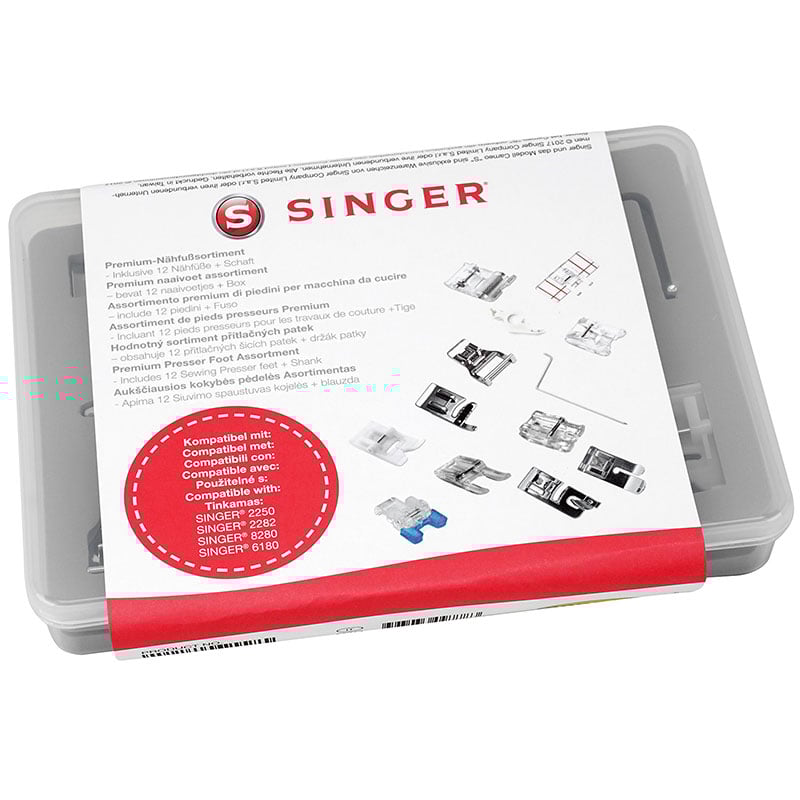 Singer Premium Nähfuß-Set (12 tlg.) Singer Premium Nähfuß-Set (12 tlg.)