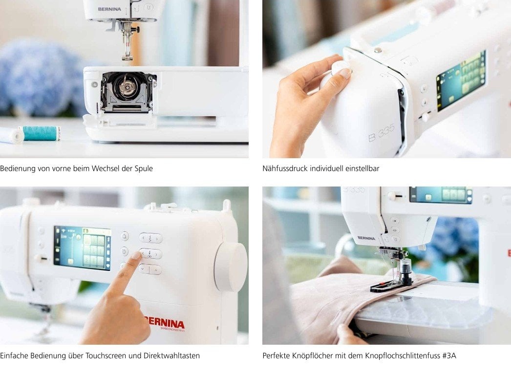 Bernina 335 Zubehörübersicht