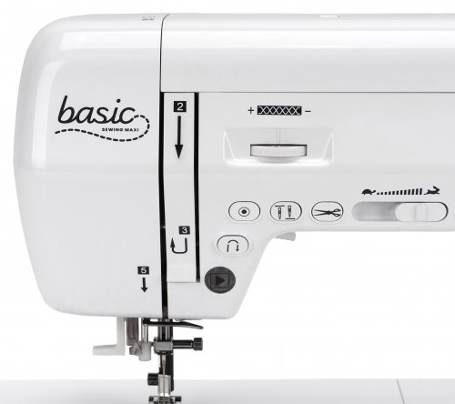 Direktwahltasten der Nähwelt Flach Basic Sewing Maxi