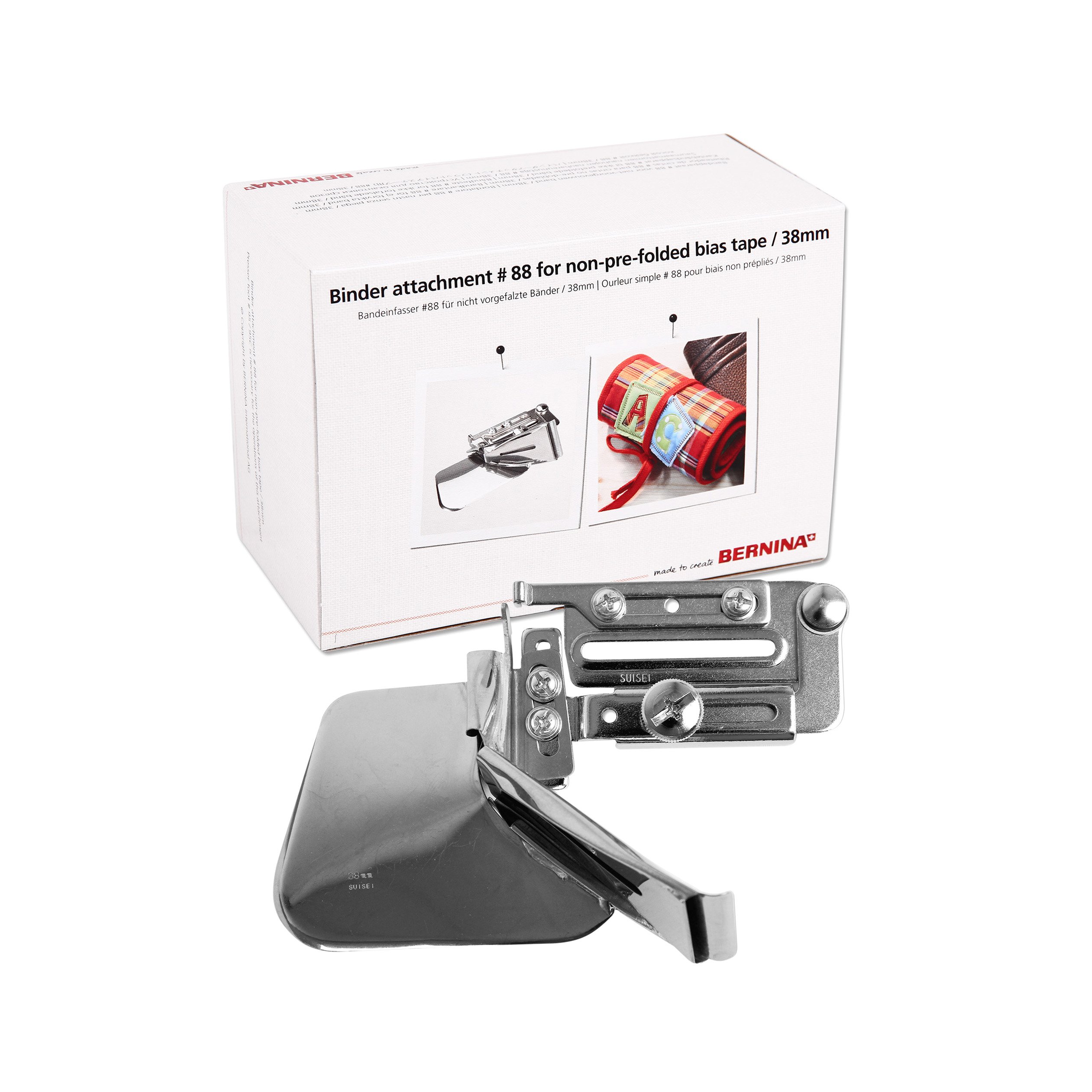 Bernina Nr. 88 Bandeinfasser (38 mm/ fertige Bandbreite 10,5 mm) Bernina Nr. 88 Bandeinfasser (38 mm/ fertige Bandbreite 10,5 mm)