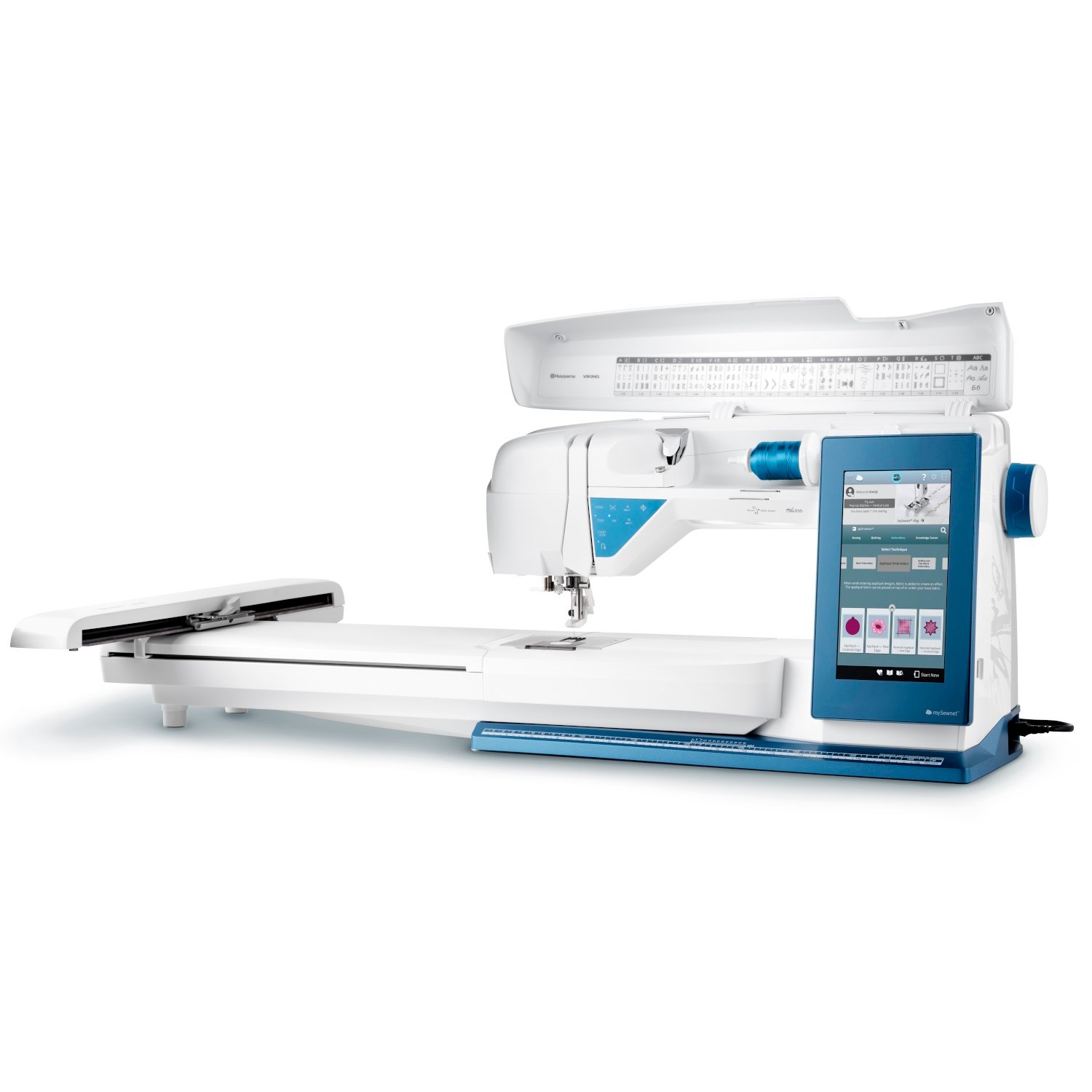 Husqvarna Designer Sapphire 85 Näh- und Stickmaschine inkl. Stickmodul