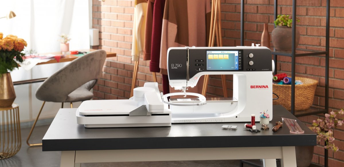 BERNINA 790 ULTRA für kreative Näh Quilt und Stickprojekte