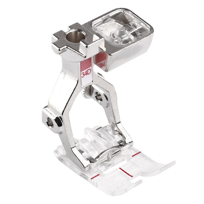 Bernina Nr. 34D Rücktransportfuß mit transparenter Sohle