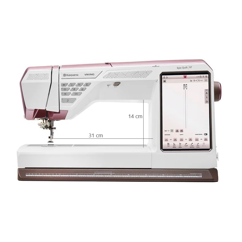 Husqvarna® VIKING® Epic™ Quilt™ 97 Nähmaschine Husqvarna® VIKING® Epic™ Quilt™ 97 Nähmaschine