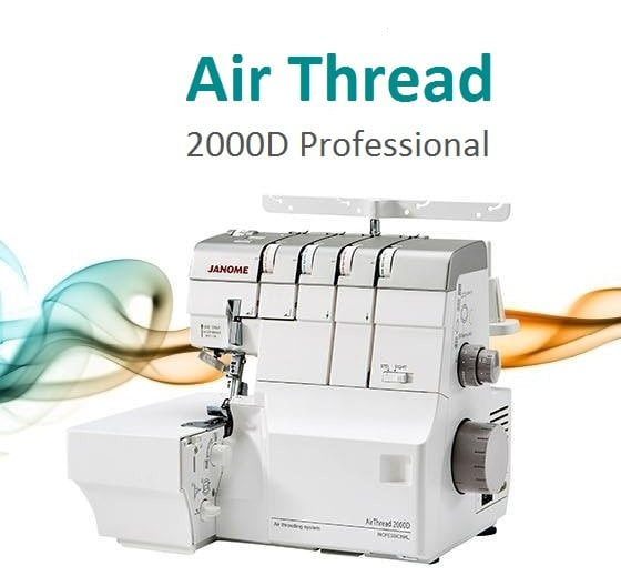 JANOME AT2000D AirThread Overlock