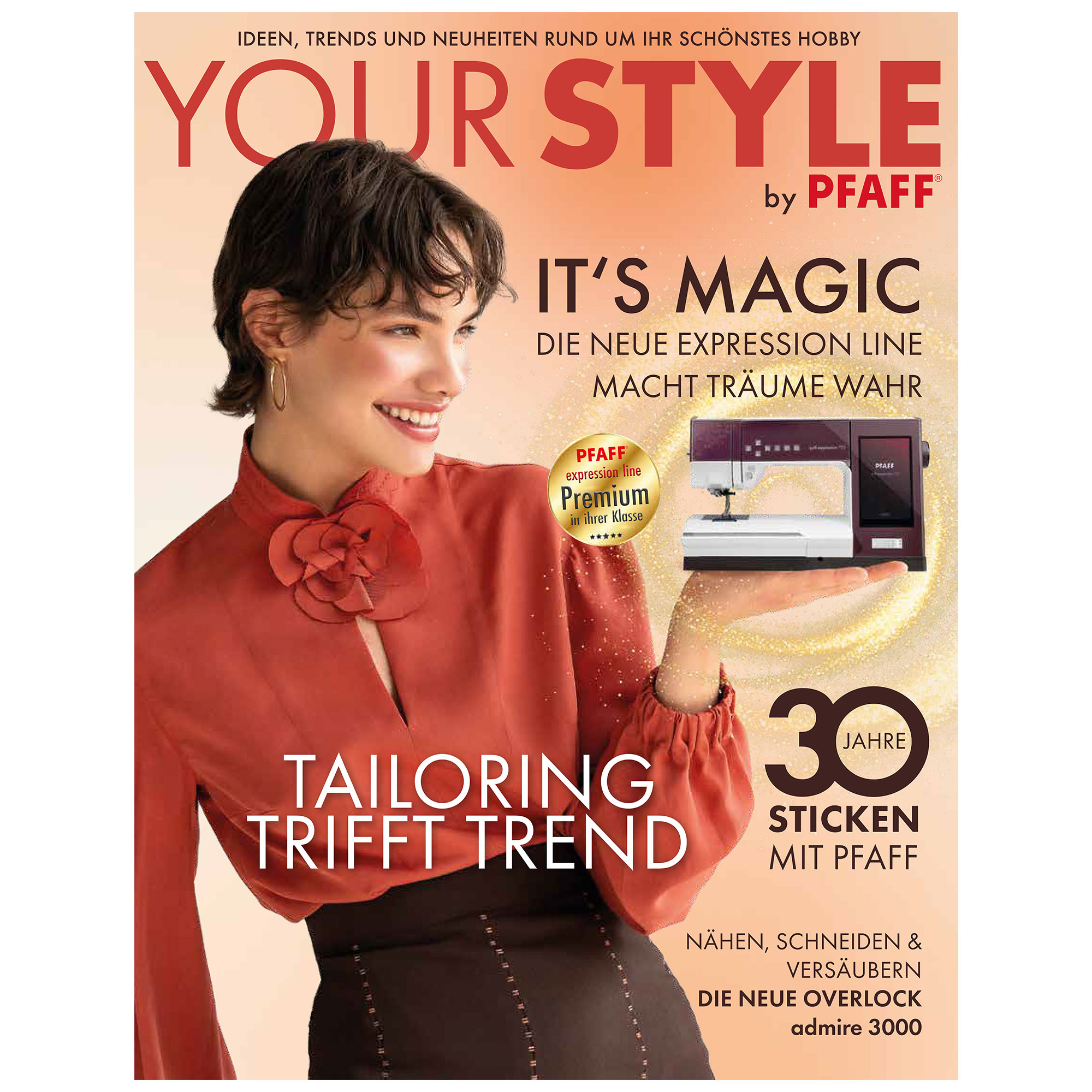 Zeitschrift YourStyle by Pfaff Herbst 2025