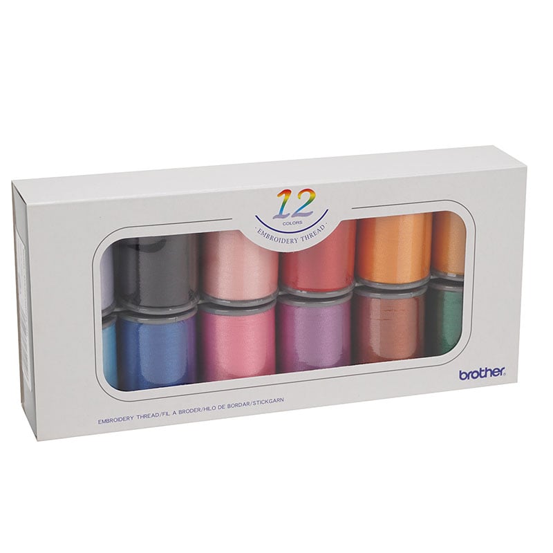 Brother Stickgarn-Set Disney No.50 (12 Farben/ 300 m)