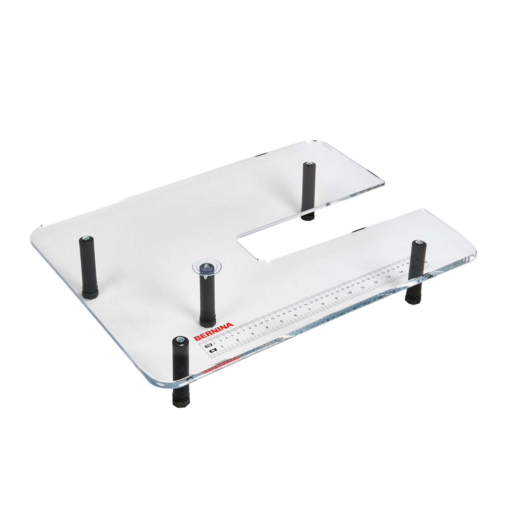 Bernina Transparenter Quiltanschiebetisch (460 mm x 610 mm) Bernina Transparenter Quiltanschiebetisch (460 mm x 610 mm)