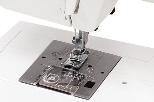 Spuleneinlage und Stichplattenmarkierungen