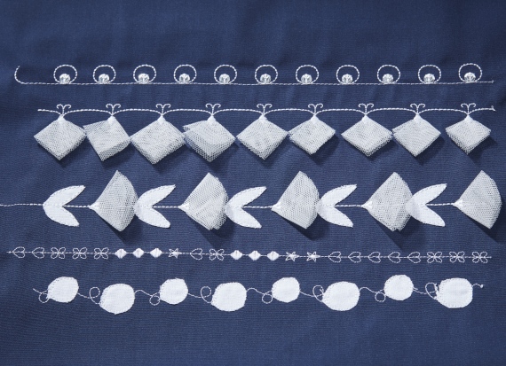 Vielfalt an Sticharten