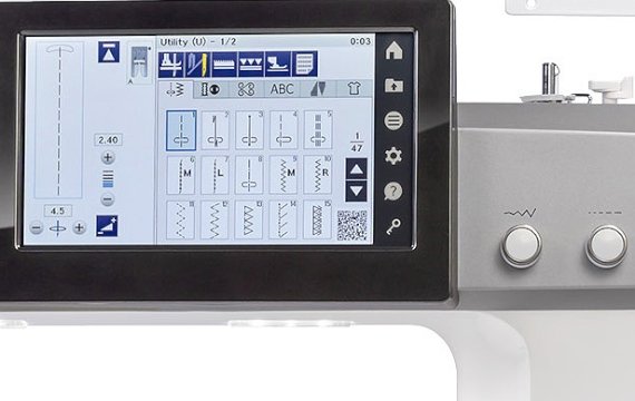 Janome M8 LCD-Touchscreen