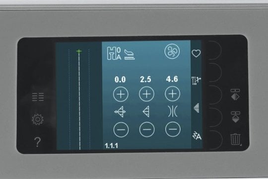 PFAFF Color Touch Screen