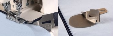 Baby Lock Einzelfaltschrägbinder mit Führungsrechen