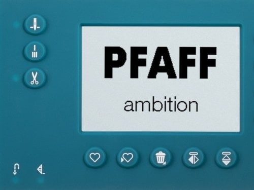 Pfaff ambition 620 Funktionstasten