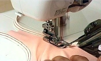 JANOME Bandeinfasser für Rundungen
